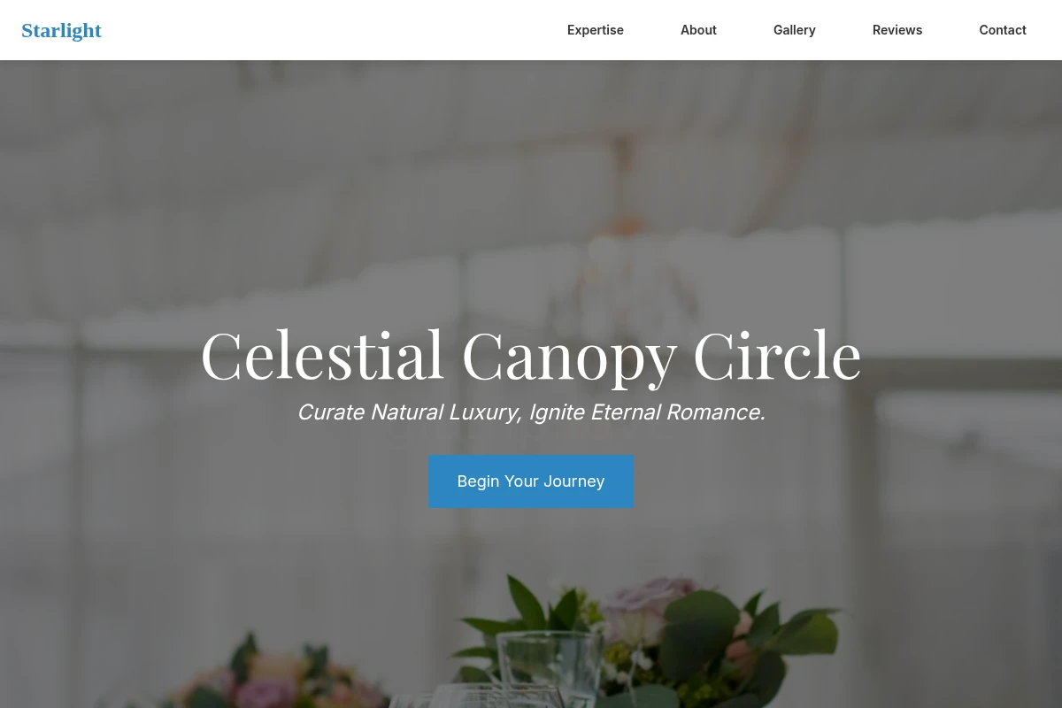 Starlight Wedding Planner