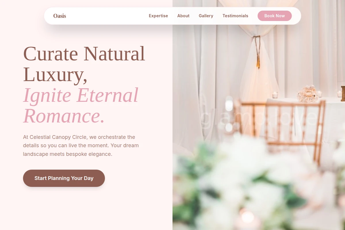 Oasis Wedding Planner