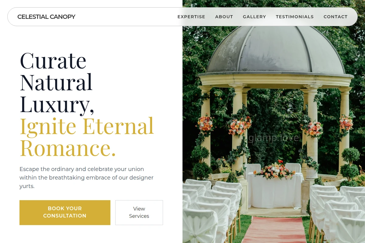 Yurt Wedding Planner