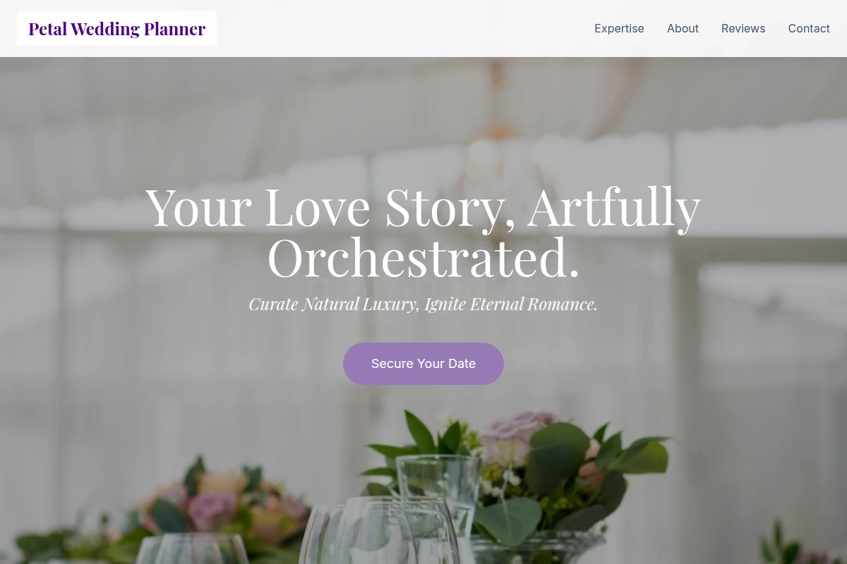 Petal Wedding Planner